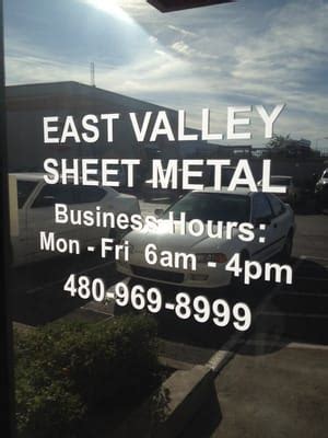 east valley sheet metal mesa|East Valley Sheet Metal Inc .